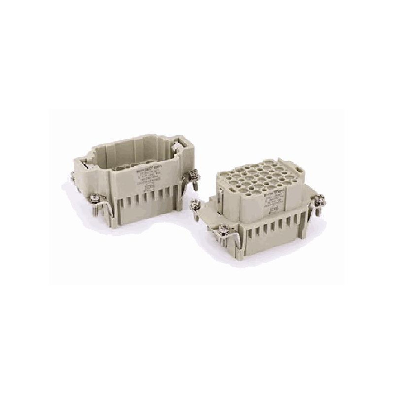 Insert HDD, Raccordement à Sertir, femelle, 42 pin, 10A, Polycarbonate, 10B 